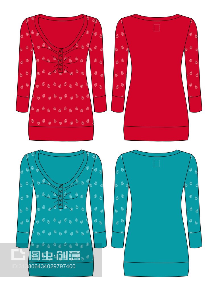 服裝產品服飾雙Garment product apparel double